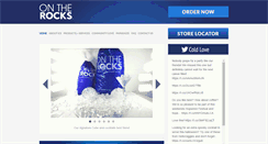 Desktop Screenshot of ontherocksice.com